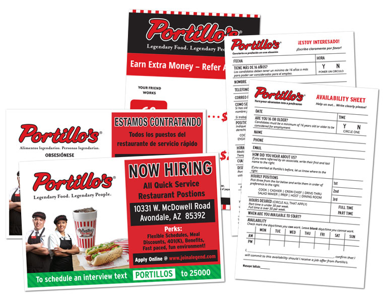 Portillo's coupons deals